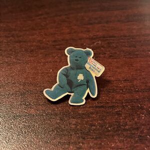 McDonald’s Ty Teenie‎ Beanie Babies International Bears Erin Lapel Hat Pin